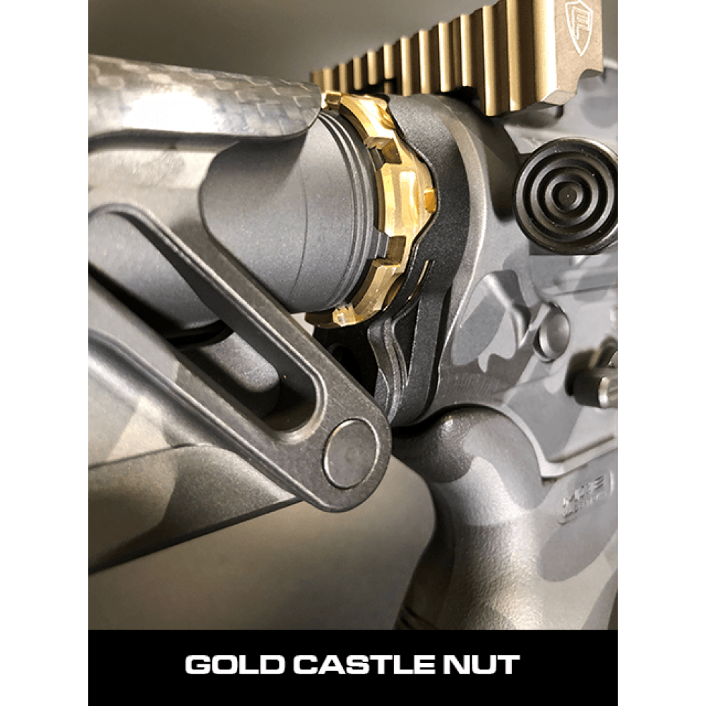 Fortis LE Lightweight Enhanced AR15 End Plate System K2 Castle Nut