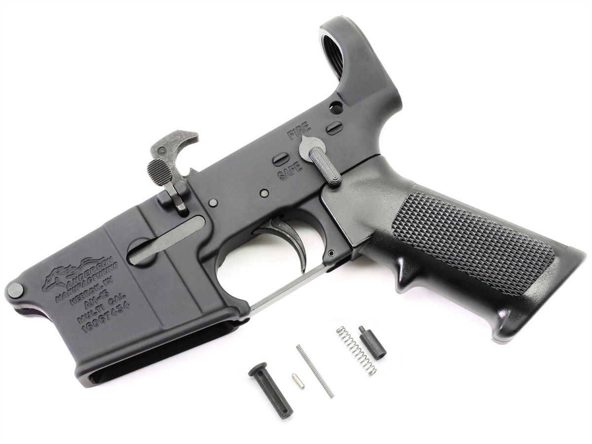 Anderson Assembled Lower Receiver w/ LPK Closed Trigger AR15Discounts