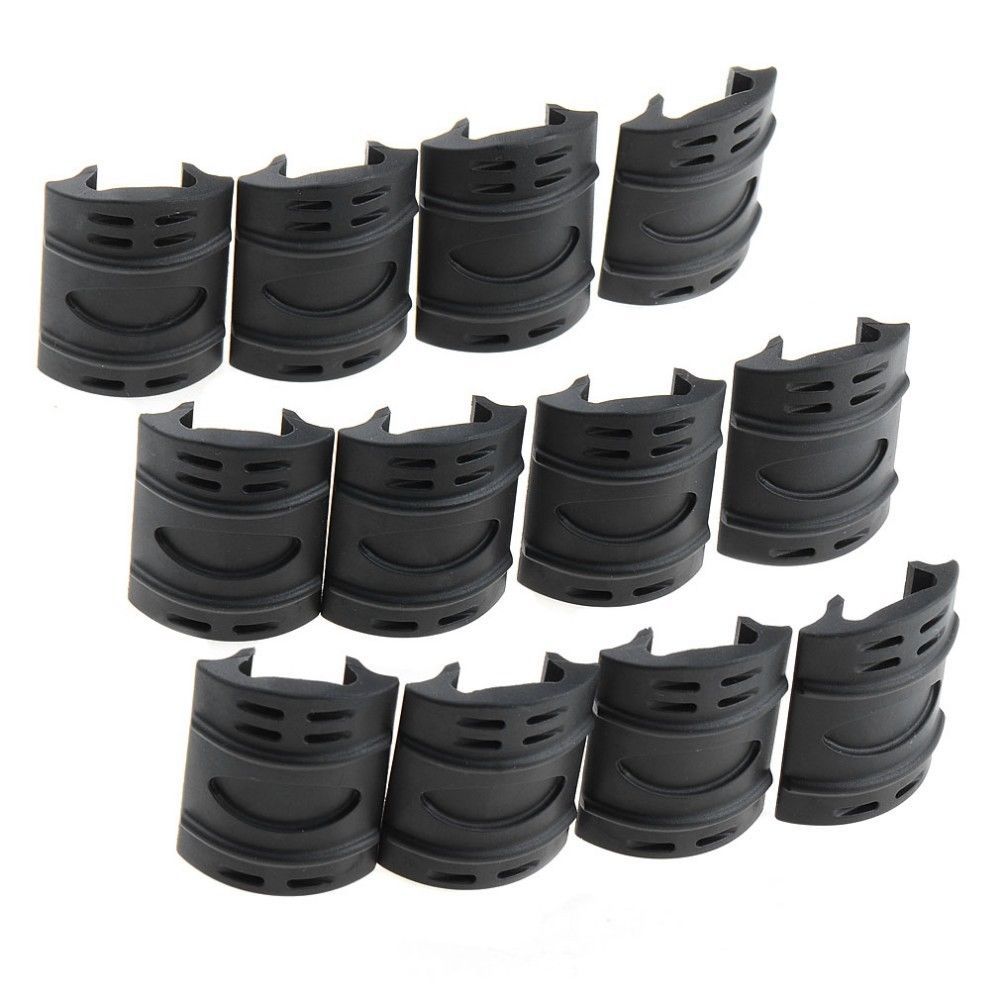 20mm NBS Rubber Rail Covers (12 Pack) Black AR15Discounts