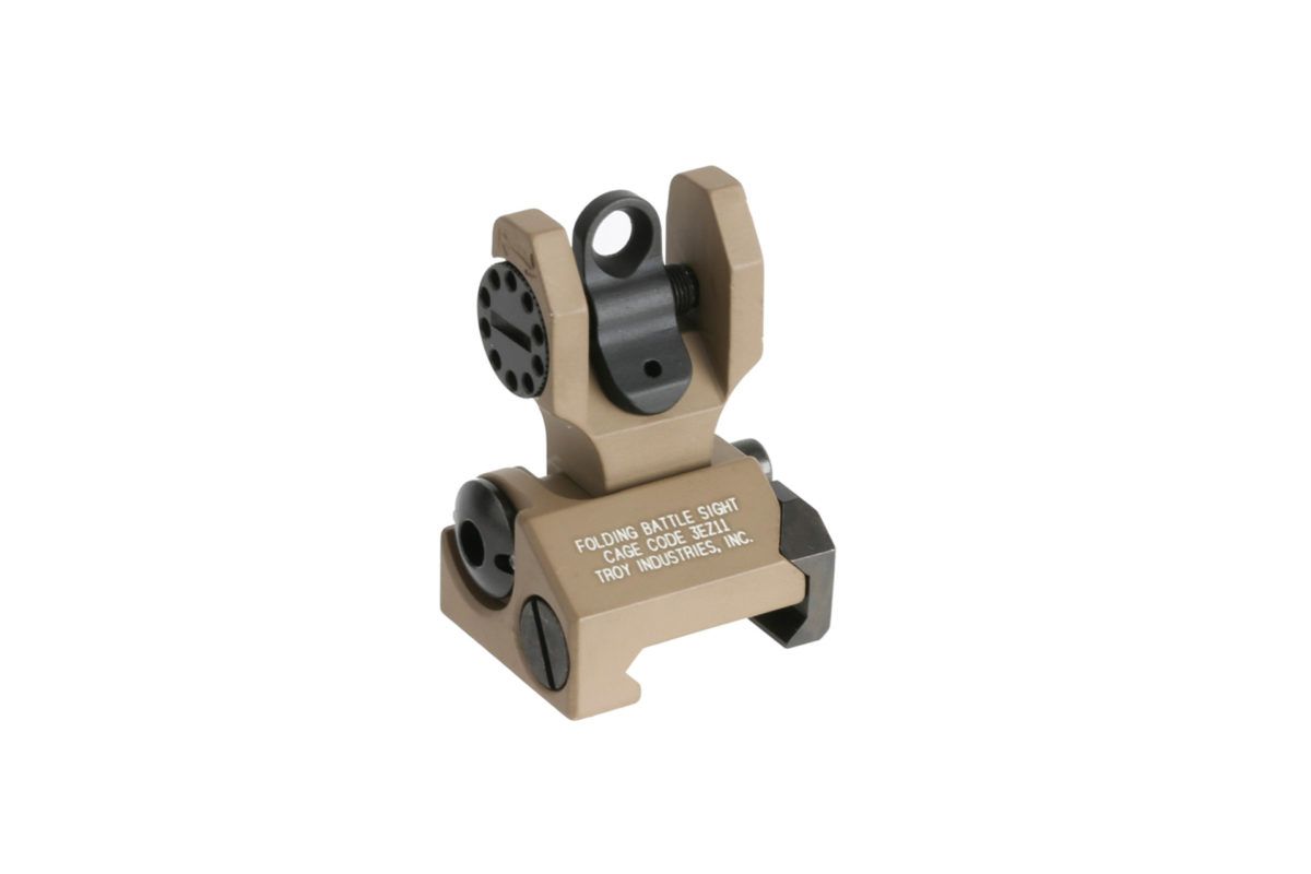 Troy Industries Folding Battle Sight - Rear - AR15Discounts