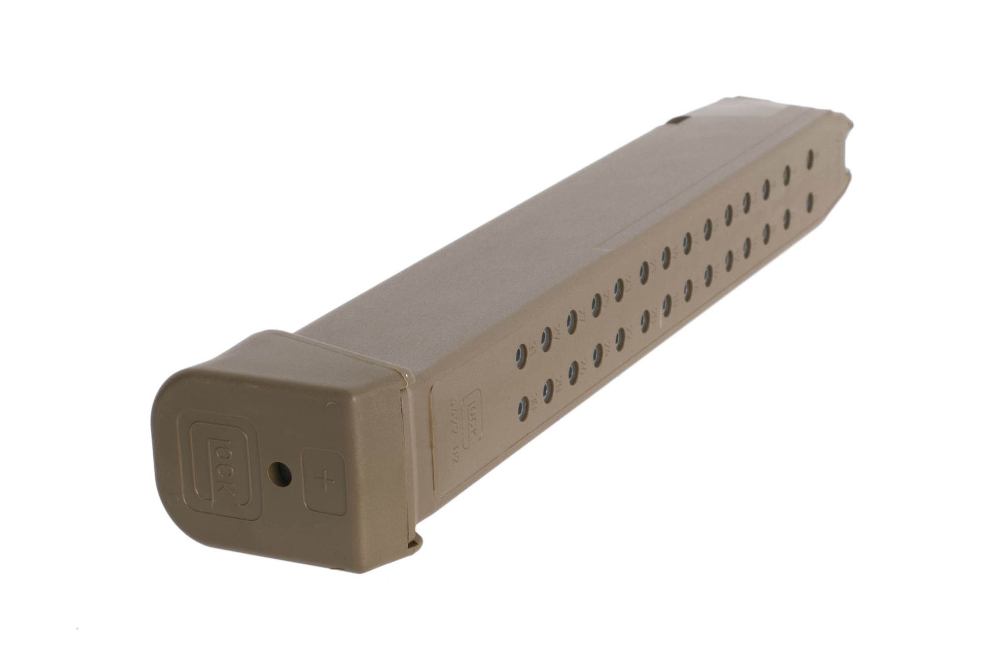 Glock G17 Gen 5 33-Round High Capacity 9mm Magazine - FDE - AR15Discounts