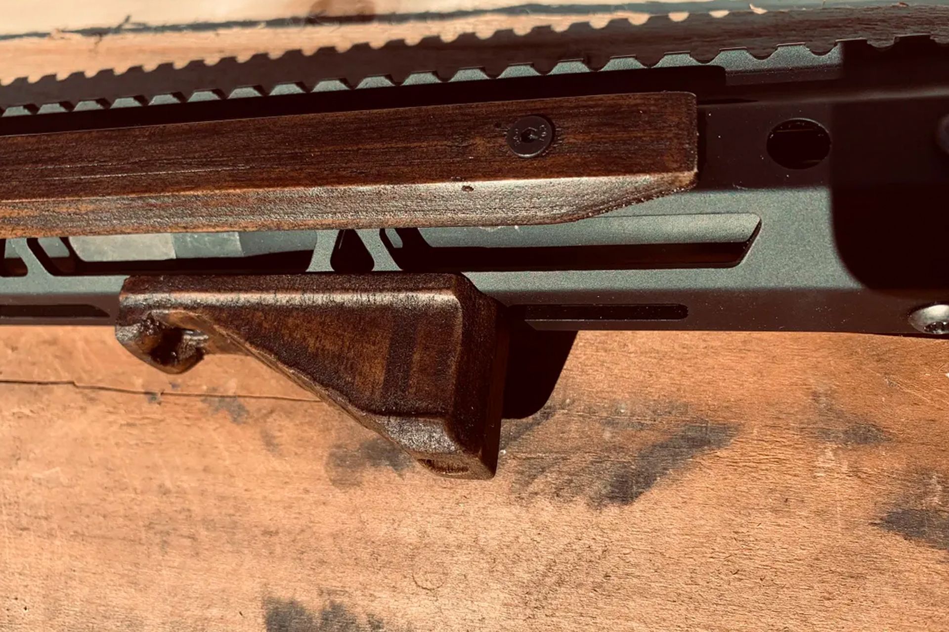 Blackwood Trading Stubby Mlok Handstop AR15Discounts