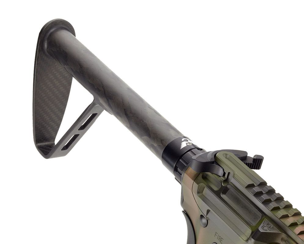 Wilson Combat/Smoke Composites Carbon Fiber Closed Shoulder Buttstock